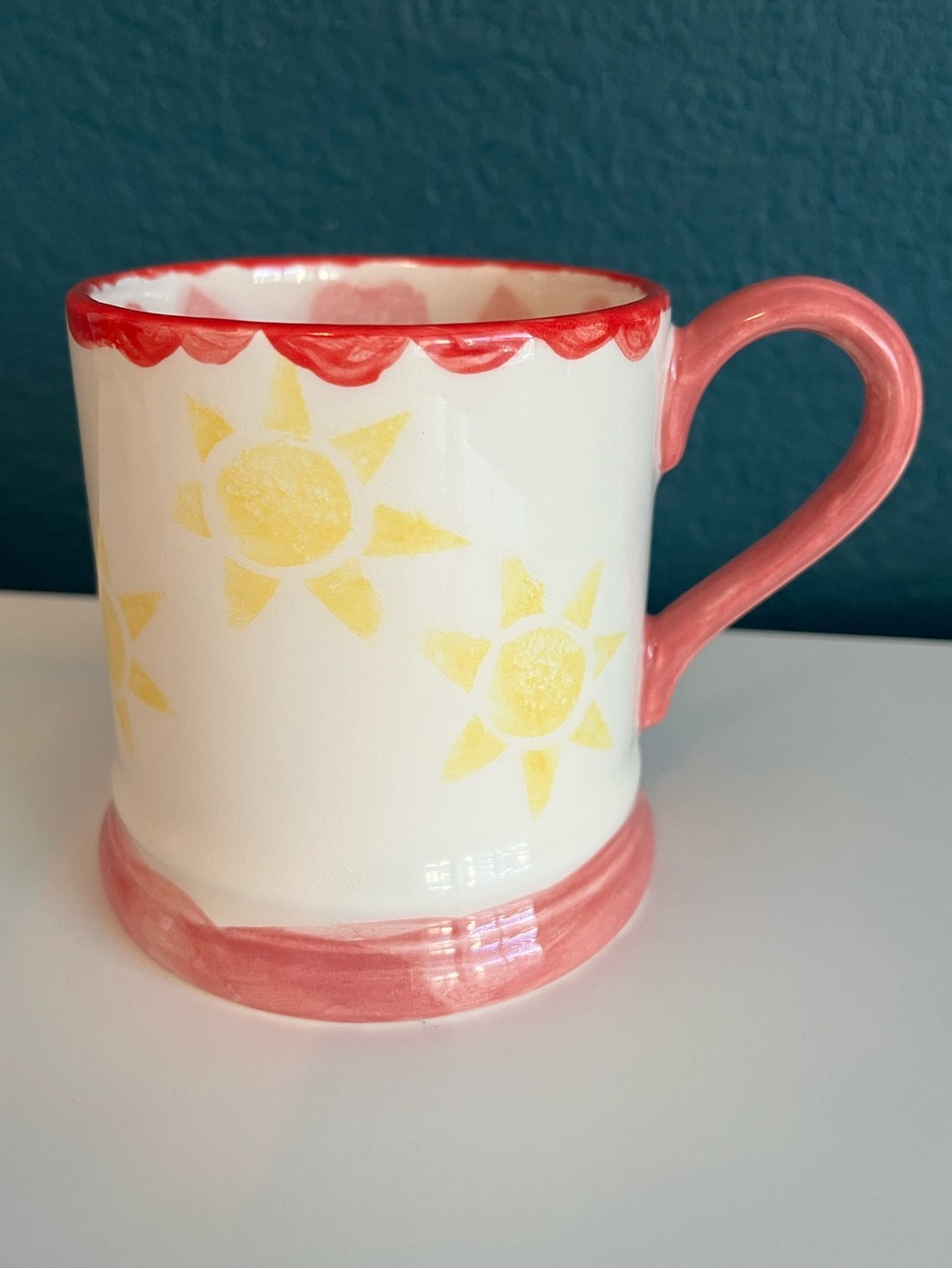 Ceramic Emma Bridgewater Staffordshire England Pottery Handmade Mug Cup